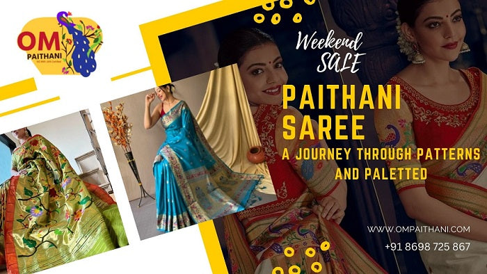 Pathani Sarees: A Journey Through Patterns and Palettes