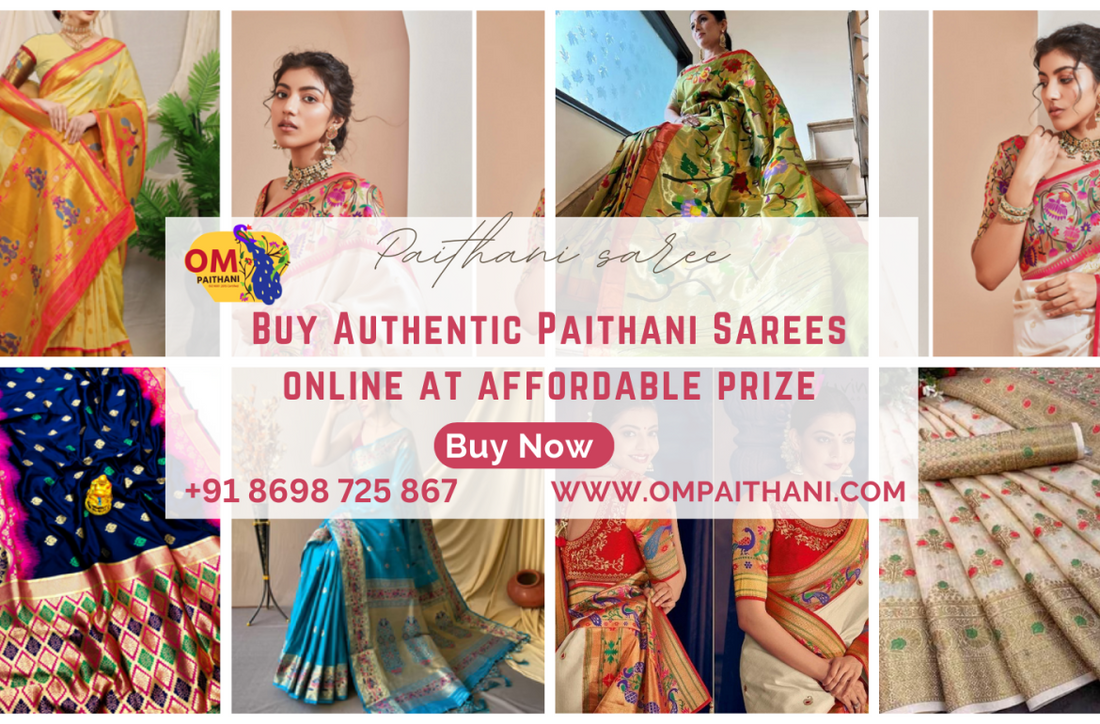 Buy Authentic Paithani Sarees online at affordable prize