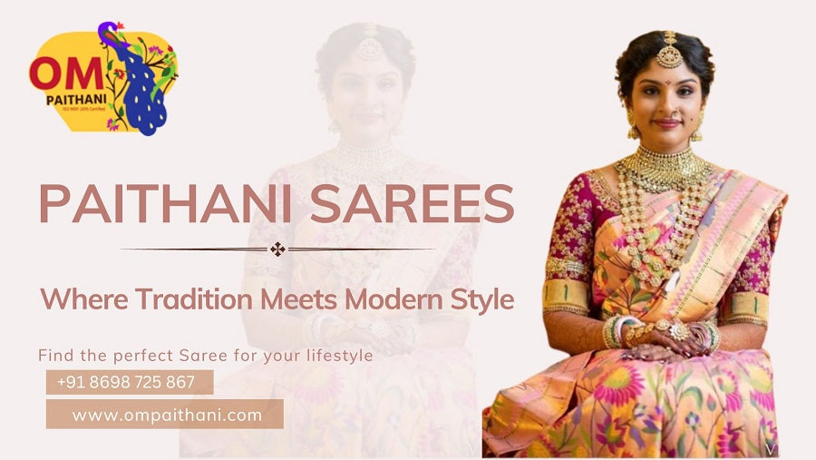 Pathani Sarees: Where Tradition Meets Modern Style