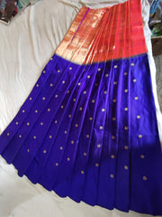 Pure silk handloom lehnga material