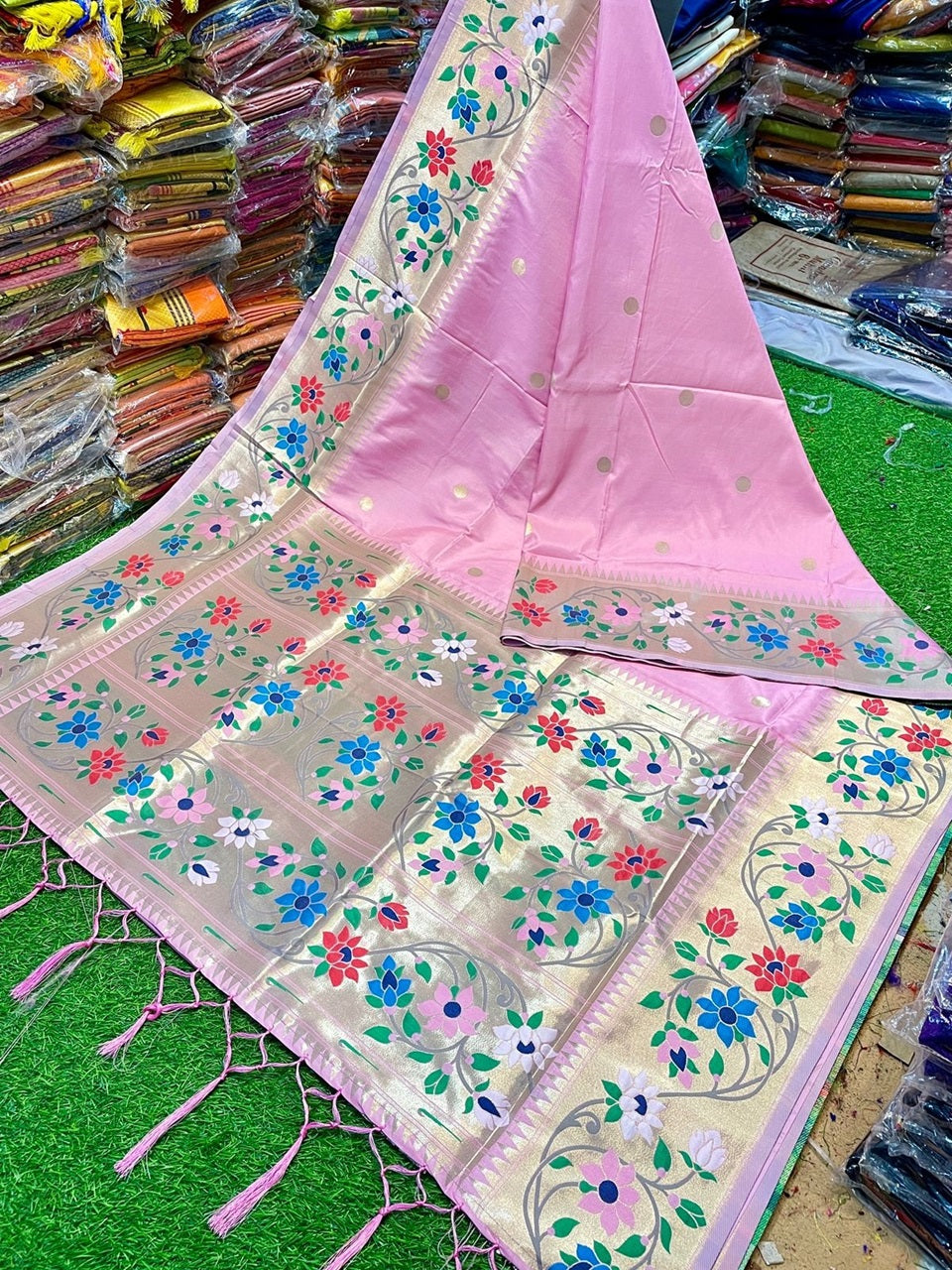 Pushpaa Brocade Paithani