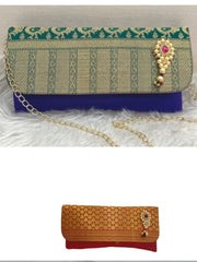 Paithani nath design Purse