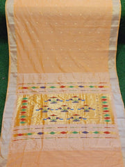 HANDLOOM COTTON PAITHANI SAREE WITH fancyPALLU 2