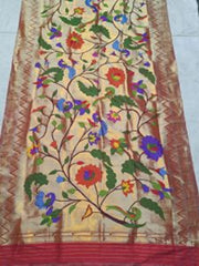 Pure silk handloom lehenga material