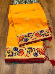 Lotus Brocade paithani sarees