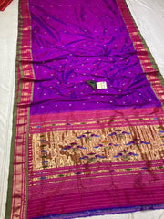 Pure silk Yeola Handloom paithani