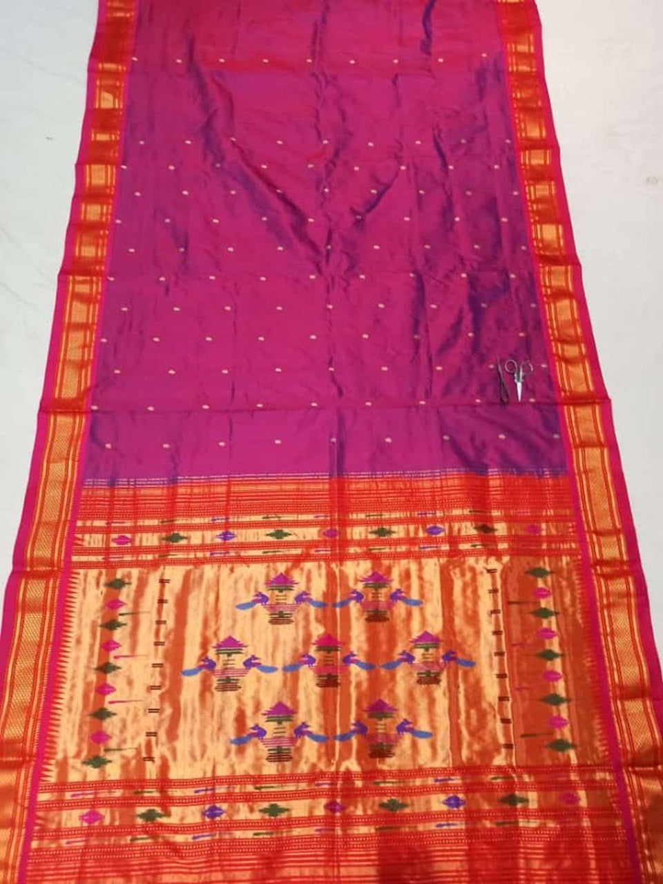 pure silk Yeola Handloom paithani