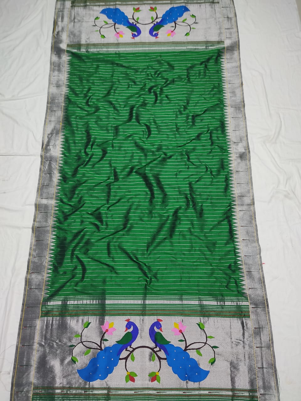 Pure silk handloom paithani dupatta