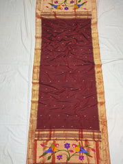 Pure silk handloom paithani dupatta