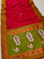 Pure Nath Pallu Chandrakor Paithani