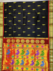 Pure silk maharani yeola Handloom paithani and 30 mor padar paithani