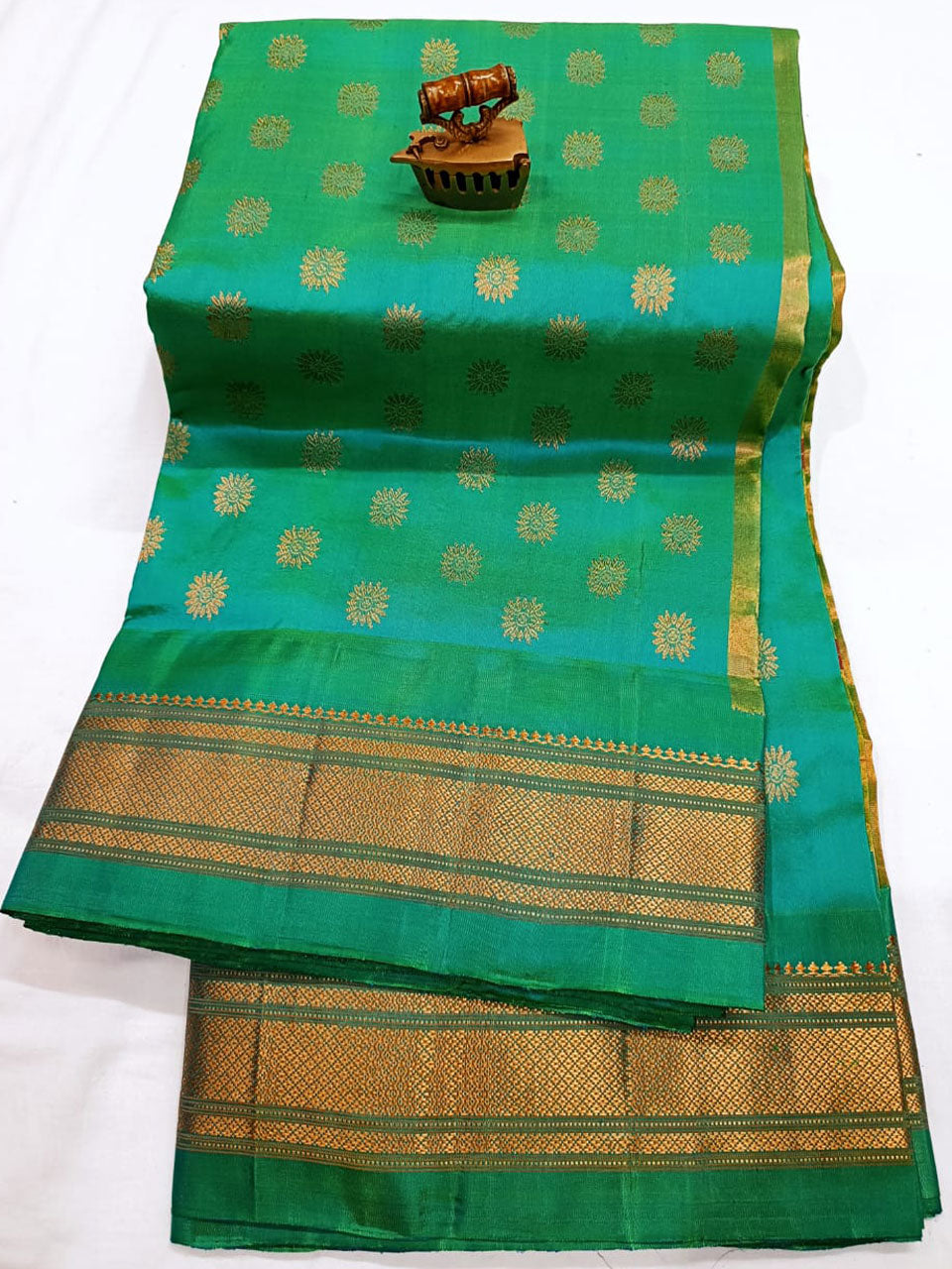 Pure silk handloom maharani paithani saree